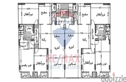 Apartment - 3 Bedrooms - 3 Bathrooms for sale in Al Gamaa District - Al Mansoura - Al Daqahlya