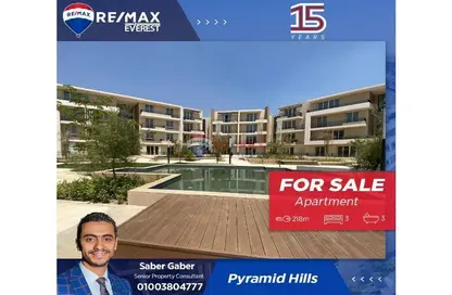 Apartment - 3 Bedrooms - 3 Bathrooms for sale in Pyramids Heights - Cairo Alexandria Desert Road - 6 October City - Giza