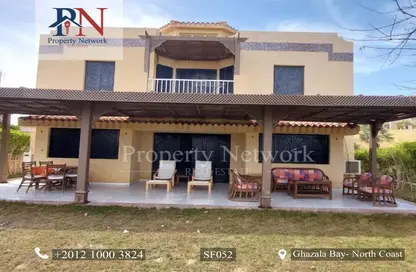 Villa - 5 Bedrooms - 3 Bathrooms for rent in Ghazala Bay - Qesm Ad Dabaah - North Coast