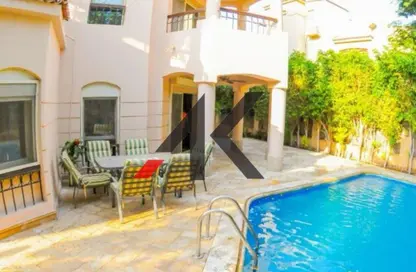 Villa - 6 Bedrooms - 7 Bathrooms for rent in Katameya Residence - The 1st Settlement - New Cairo City - Cairo