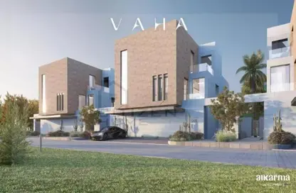 Twin House - 4 Bedrooms - 4 Bathrooms for sale in VAHA by Alkarma Developments - New Zayed City - Sheikh Zayed City - Giza