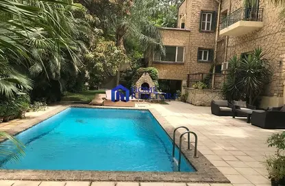 Villa - 5 Bedrooms - 3 Bathrooms for rent in Sarayat Al Maadi - Hay El Maadi - Cairo