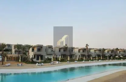 Chalet - 4 Bedrooms - 4 Bathrooms for sale in Azha - Al Ain Al Sokhna - Suez