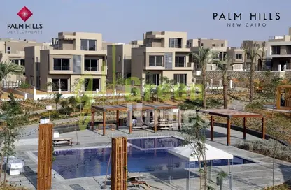 Townhouse - 3 Bedrooms - 4 Bathrooms for sale in Palm Hills New Cairo - 5th Settlement Compounds - The 5th Settlement - New Cairo City - Cairo