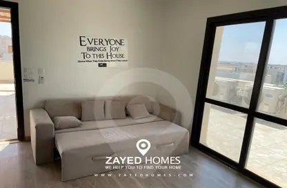 Apartment - 1 Bathroom for rent in The Courtyards - Sheikh Zayed Compounds - Sheikh Zayed City - Giza