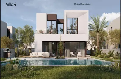 Townhouse - 4 Bedrooms - 5 Bathrooms for sale in Solana - New Zayed City - Sheikh Zayed City - Giza