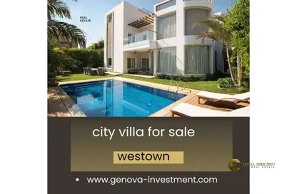 Villa - 5 Bedrooms - 5 Bathrooms for sale in Westown - Sheikh Zayed Compounds - Sheikh Zayed City - Giza