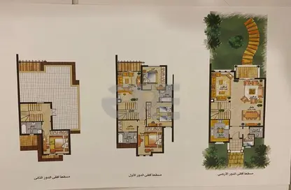 Townhouse - 4 Bedrooms - 4 Bathrooms for sale in Dara Gardens - Northern Expansions - 6 October City - Giza