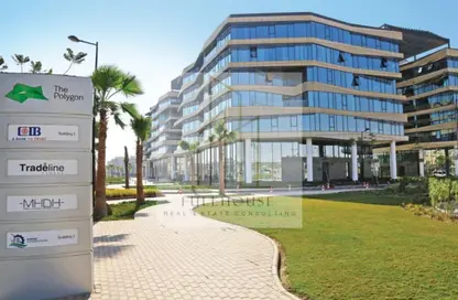 Office Space - Studio - 2 Bathrooms for rent in The Polygon - Sheikh Zayed Compounds - Sheikh Zayed City - Giza