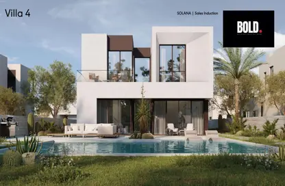 Villa - 4 Bedrooms - 5 Bathrooms for sale in Solana - New Zayed City - Sheikh Zayed City - Giza