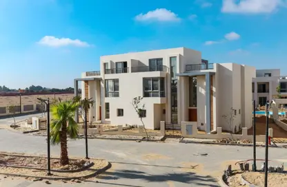 Twin House - 3 Bedrooms - 4 Bathrooms for sale in Lac ville - New Zayed City - Sheikh Zayed City - Giza