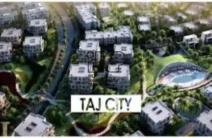 Apartment - 3 Bedrooms - 2 Bathrooms for sale in Taj City - 5th Settlement Compounds - The 5th Settlement - New Cairo City - Cairo