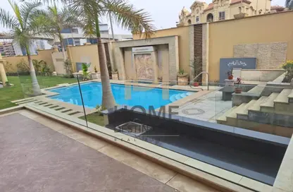 Villa - 4 Bedrooms - 5 Bathrooms for rent in Al Shouyfat - 5th Settlement Compounds - The 5th Settlement - New Cairo City - Cairo