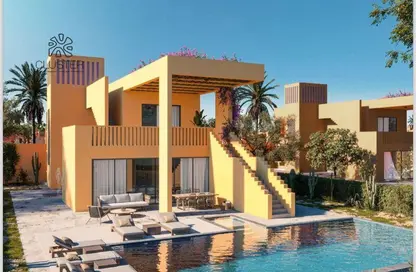 Twin House - 3 Bedrooms - 4 Bathrooms for sale in North Bay - Al Gouna - Hurghada - Red Sea