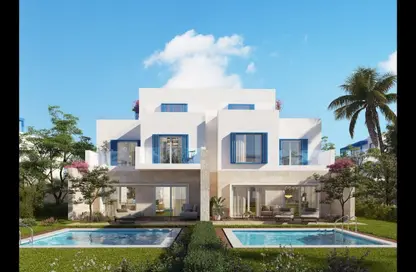 Twin House - 5 Bedrooms - 5 Bathrooms for sale in Naia bay - Ras Al Hekma - North Coast