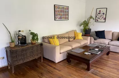 Apartment - 3 Bedrooms - 3 Bathrooms for rent in Taha Hussein St. - Zamalek - Cairo