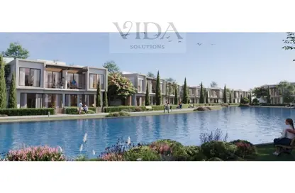 Apartment - 2 Bedrooms - 2 Bathrooms for sale in Modon West - Al Wahat Road - 6 October City - Giza