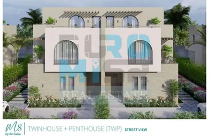 Twin House - 4 Bedrooms - 4 Bathrooms for sale in Marina 8 - Marina - Al Alamein - North Coast