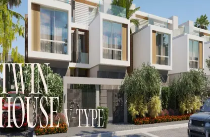 Townhouse - 4 Bedrooms - 4 Bathrooms for sale in El Patio Vera - Sheikh Zayed Compounds - Sheikh Zayed City - Giza