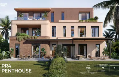 Penthouse - 3 Bedrooms - 4 Bathrooms for sale in Solana East - 5th Settlement Compounds - The 5th Settlement - New Cairo City - Cairo