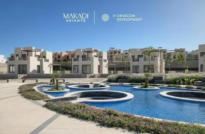 Apartment - 2 Bedrooms - 2 Bathrooms for sale in Makadi Beach - Makadi - Hurghada - Red Sea