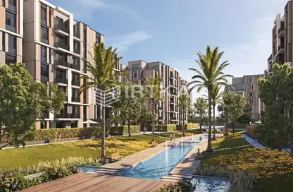 Apartment - 2 Bedrooms - 2 Bathrooms for sale in HAP Town - Mostakbal City Compounds - Mostakbal City - Future City - Cairo