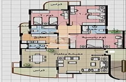 Apartment - 3 Bedrooms - 3 Bathrooms for rent in Al Rehab - New Cairo City - Cairo