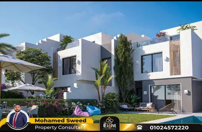 Townhouse - 3 Bedrooms - 4 Bathrooms for sale in Shamasy - Sidi Abdel Rahman - North Coast