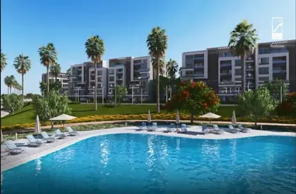 Apartment - 2 Bedrooms - 2 Bathrooms for sale in Capital Gardens   Palm Hills - Mostakbal City Compounds - Mostakbal City - Future City - Cairo