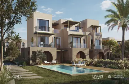 Twin House - 3 Bedrooms - 3 Bathrooms for sale in Mangroovy Residence - Al Gouna - Hurghada - Red Sea