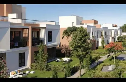 Townhouse - 5 Bedrooms - 3 Bathrooms for sale in The Estates - Sheikh Zayed Compounds - Sheikh Zayed City - Giza