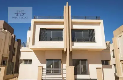 Twin House - 4 Bedrooms - 4 Bathrooms for sale in Alma - 2nd District - Sheikh Zayed City - Giza