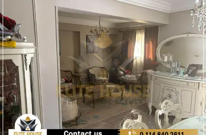 Apartment - 2 Bedrooms - 1 Bathroom for sale in Mostafa Abou Heif St. - Saba Basha - Hay Sharq - Alexandria