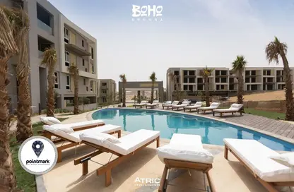 Chalet - 2 Bedrooms - 2 Bathrooms for sale in Boho - Al Ain Al Sokhna - Suez