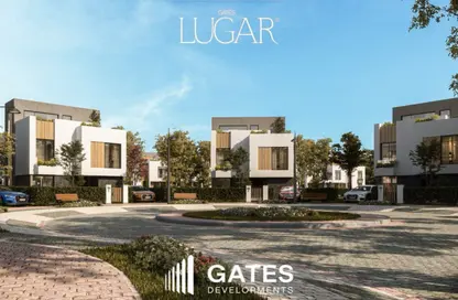 Townhouse - 3 Bedrooms - 3 Bathrooms for sale in Lugar - New Zayed City - Sheikh Zayed City - Giza