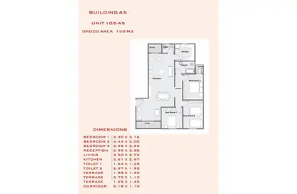 Office Space - Studio - 2 Bathrooms for sale in Rivali - 5th Settlement Compounds - The 5th Settlement - New Cairo City - Cairo