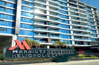 Apartment - 2 Bedrooms - 1 Bathroom for sale in Marriott Residence Heliopolis - Almazah - Heliopolis - Masr El Gedida - Cairo