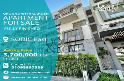 Apartment - 2 Bedrooms - 3 Bathrooms for sale in Sodic East - 6th District - New Heliopolis - Cairo