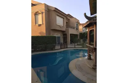 Villa - 5 Bedrooms - 5 Bathrooms for rent in Lake View - 5th Settlement Compounds - The 5th Settlement - New Cairo City - Cairo