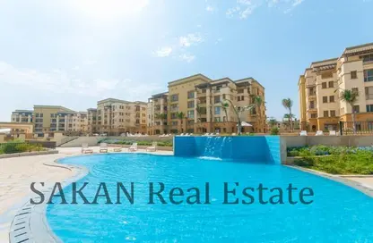 Apartment - 1 Bedroom - 2 Bathrooms for rent in Aurora - Uptown Cairo - Mokattam - Cairo