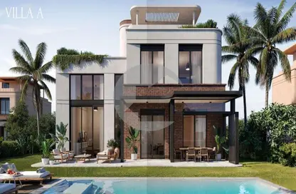 Villa - 4 Bedrooms - 5 Bathrooms for sale in District 5 - 5th Settlement Compounds - The 5th Settlement - New Cairo City - Cairo