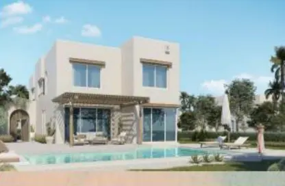 Townhouse - 3 Bedrooms - 3 Bathrooms for sale in Hacienda Waters - Qesm Ad Dabaah - North Coast