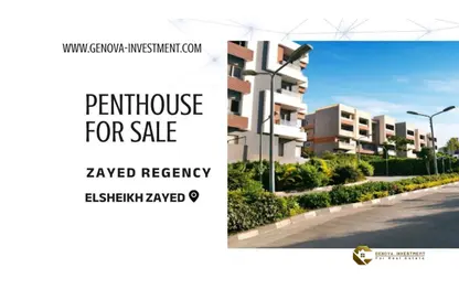 Penthouse - 3 Bedrooms - 3 Bathrooms for sale in Zayed Regency - Sheikh Zayed Compounds - Sheikh Zayed City - Giza