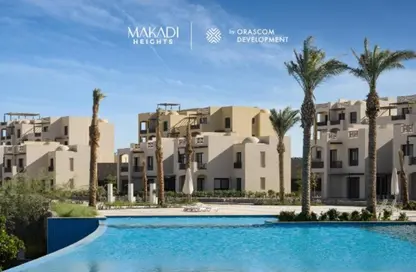 Chalet - 2 Bedrooms - 2 Bathrooms for sale in Makadi Orascom Resort - Makadi - Hurghada - Red Sea