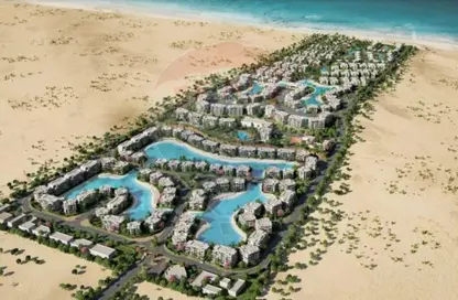 Chalet - 2 Bedrooms - 2 Bathrooms for sale in Koun - Ras Al Hekma - North Coast