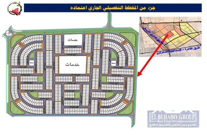 قطعة أرض - استوديو للبيع في مدينة العبور - القليوبية