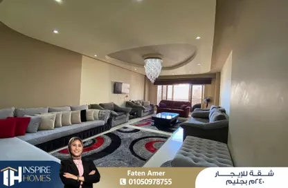 Apartment - 3 Bedrooms - 2 Bathrooms for rent in Ahmed Yehia St. - Glim - Hay Sharq - Alexandria