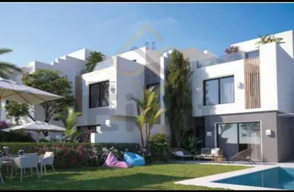 Townhouse - 3 Bedrooms - 4 Bathrooms for sale in Shamasy - Sidi Abdel Rahman - North Coast