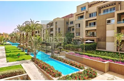 Apartment - 2 Bedrooms - 2 Bathrooms for sale in Swan Lake - The 1st Settlement - New Cairo City - Cairo