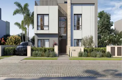 Villa - 3 Bedrooms - 4 Bathrooms for sale in Vye Sodic - New Zayed City - Sheikh Zayed City - Giza